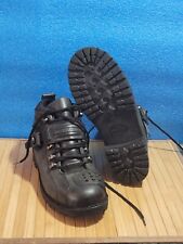 Usado, Botas de motocicleta TECNIK femininas EUA 6 Black Nubuck 5" de altura resistentes a óleo. OBO comprar usado  Enviando para Brazil