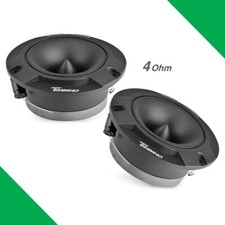 (2) 3,85" SUPER TWEETER TIMPANO 300W TPT-ST2 BLACK BULLET 4 OHM PAR DE ÁUDIO PROFISSIONAL, usado comprar usado  Enviando para Brazil