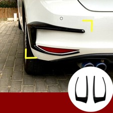 Para VW Golf 7 GTI R GTD Mk7 preto para-choque traseiro spoiler farol de neblina tampa 2012-2015 comprar usado  Enviando para Brazil