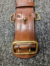 Vintage leather military for sale  CROWTHORNE