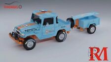 TOYOTA FJ40 + Trailer & Surfboard  - GULF - RHINO 1:64 comprar usado  Enviando para Brazil