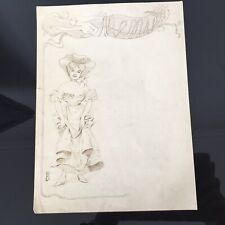 Rare menu 1900 d'occasion  Nantes-