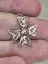 Sterling silver filigree for sale  UK