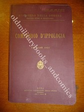 Compendio ippologia 1932 usato  Roma