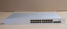 Switch Cisco Meraki MS225-24P-HW 24x 1GE PoE+ 4x SFP+ Gerenciado em Nuvem L2 NÃO REIVINDICADO comprar usado  Enviando para Brazil