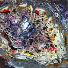 Riginal acrylbild fluid gebraucht kaufen  Halle