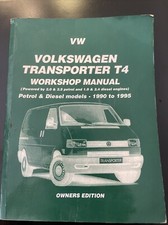 Transporter workshop manual for sale  ROSS-ON-WYE