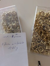 2boxen gardinenringe messing gebraucht kaufen  Seligenstadt