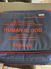 Human blood transport for sale  WALTON-ON-THAMES