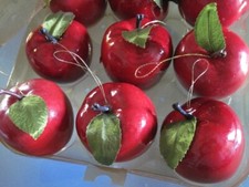 Red apple ornaments for sale  East Peoria