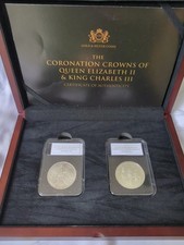 Boxed coronation crowns for sale  NORTH FERRIBY