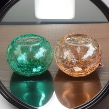 Vtg round crackle for sale  Plainfield