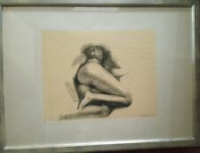 Bellissima litografia emilio usato  Prato
