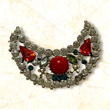 Vintage crystal brooch for sale  Yucaipa