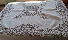 Belle nappe ancienne d'occasion  Le Chesne