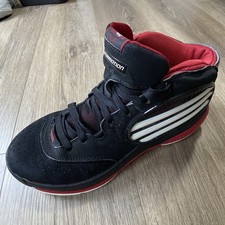 Adidas TS Cut Creator Masculino Tamanho 8 Preto/Vermelho/Branco Couro Camurça Derrick Rose comprar usado Adidas TS Cut Creator Masculino Tamanho 8 Preto/Vermelho/Branco Couro Camurça Derrick Rose comprar usado  Enviando para Brazil