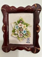 Quadretto ceramica capodimonte usato  Palermo