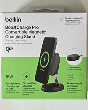 Usado, Suporte magnético de carregamento sem fio Belkin BoostCharge Pro QI2 15W para iPhone 16 15 comprar usado  Enviando para Brazil