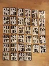 Sammlerkennzeichen schwarz rol gebraucht kaufen  Seelbach