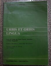 Urbis orbis. lingua. usato  Ascoli Piceno