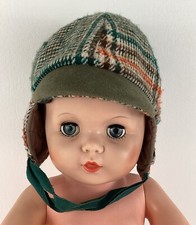 Boné xadrez twead jornaleiro chapéu alça queixo irlandês escocês bebê criança vintage, usado comprar usado  Enviando para Brazil
