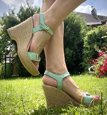 Plateau schuhe keilabsatz gebraucht kaufen  Bobingen