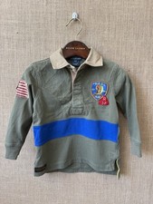 Usado, Camisa Polo Ralph Lauren Bebê Menino Verde Patch Rugby Manga Longa Tamanho 2T comprar usado  Enviando para Brazil