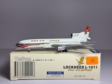 Usado, Caixa azul 1:400 Gulf Air Lockheed L-1011 A40-TX Golden Falcon A40-TX comprar usado  Enviando para Brazil
