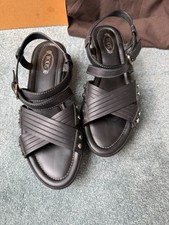 Tod black leather for sale  SOUTHSEA