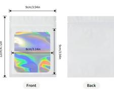 9x12cm white mylar for sale  WALLSEND