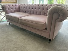 Chesterfield three seater for sale  WOKING