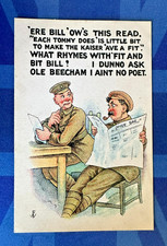 Ww1 military comic for sale  BROUGH