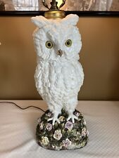 Antique porcelain owl for sale  Ashby