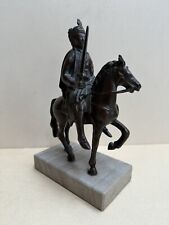Bronze skulptur reiterstatuett gebraucht kaufen  Raubling