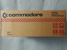 Impressora Matricial Vintage Commodore MPS 801 Dot NOVA EM FOLHA LACRADA DE FÁBRICA EM PERFEITO ESTADO  comprar usado  Enviando para Brazil
