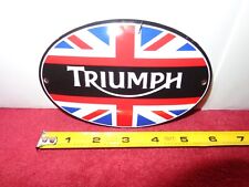 Triumph motorcycles sign for sale  Roselle