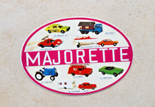 Majorette sticker old d'occasion  Expédié en Belgium