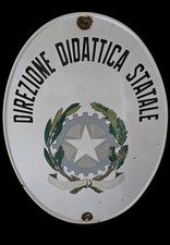 Insegna smaltata direzione usato  Vigevano