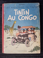 Tintin congo couleurs d'occasion  Verzenay