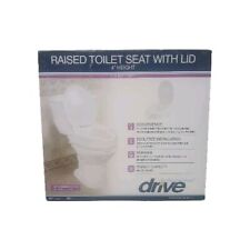 DRIVE 12065 TAMPA DE ASSENTO SANITÁRIO ELEVADA 4" ALTURA Parafuso de Apertamento Ausente Caixa Aberta comprar usado  Enviando para Brazil