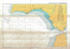 Mapa gráfico Almirantado 91 Cabo De São Vicente ao Estreito de Gibraltar baleia marinha comprar usado  Enviando para Brazil