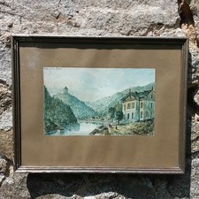 Ziegenrück aquarell 1887 gebraucht kaufen  Bernstadt