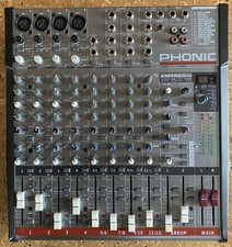 Mischpult mixer phonic gebraucht kaufen  Burglengenfeld