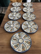 Assiettes huîtres collection d'occasion  Pîtres