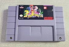 Videogame Mighty Morphin Power Rangers SNES vintage testado funcionando comprar usado  Enviando para Brazil