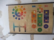 Alte rollkarte schulwandtafel gebraucht kaufen  Ehrenfriedersdorf