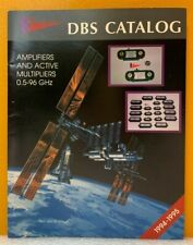 Catálogo de amplificadores e multiplicadores ativos DBS Microwave Inc. 1994-1995. comprar usado  Enviando para Brazil