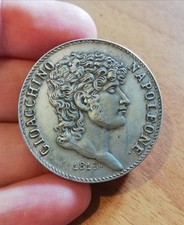 regno delle sicilie 1813 5 lire usato regno delle sicilie 1813 5 lire usato Serino