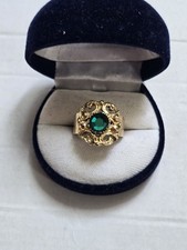 Anello vintage dorato usato  Milano