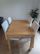 Esstisch ausziehbar stühlen gebraucht kaufen  Niedernhausen